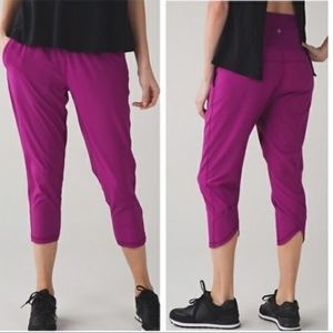 Lululemon Tranquil Crop in Regal Plum 2